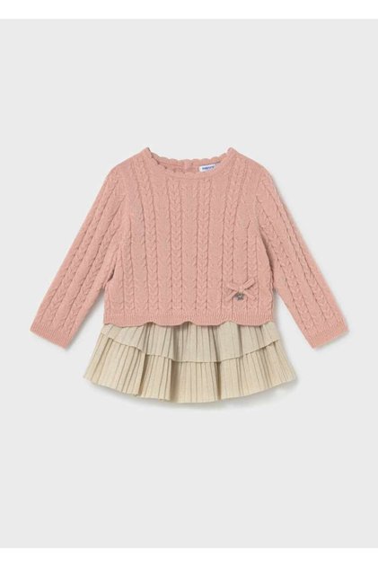 Girl's Skirt Set 2955 Pink 2 m