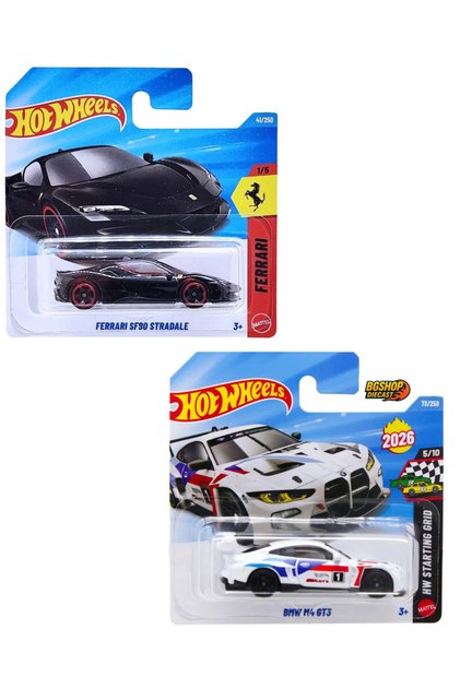 FERRARI SF90 Stradale (black) - BMW M4 GT3