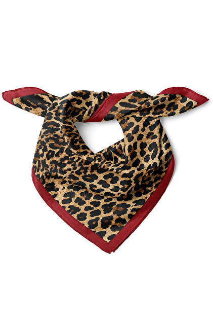 Leopard Pattern Scarf Bandana 50X50 cm