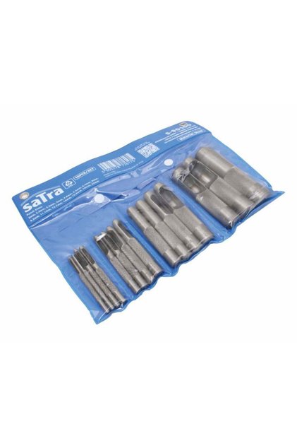 Set preducele perforatoare piele 15 piese Satra