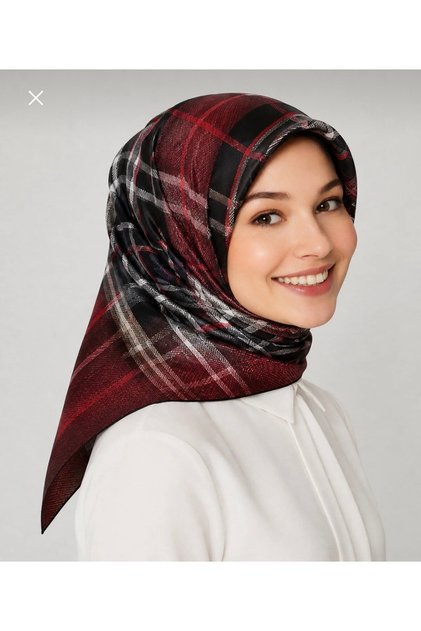 NOSTALJİ TİVİL İPEK EŞARP 7814-26T
