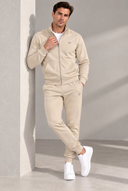 Stone Modal Men's Tracksuit Set