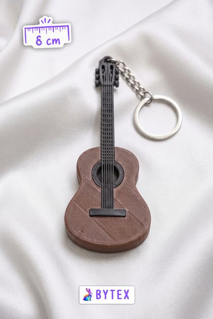 Klasik Gitar Anahtarlık & Çanta Süsü – Gitar Modeli Hediyelik