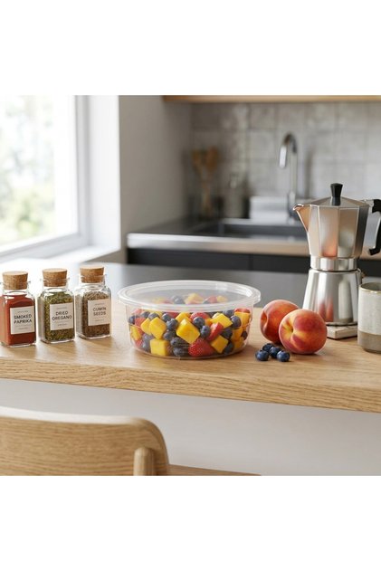 365+ Plastic 450 ml Plastic Storage Box (Without Lid)