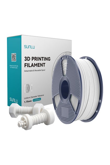 Filament ABS de mare viteză (alb)