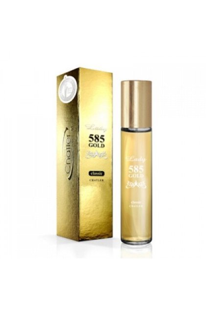 Αρωματικό νερό, chatler , 585 gold lady, γυναικείο, 30ml