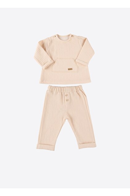 Organic Timo 2-Piece Set Natural