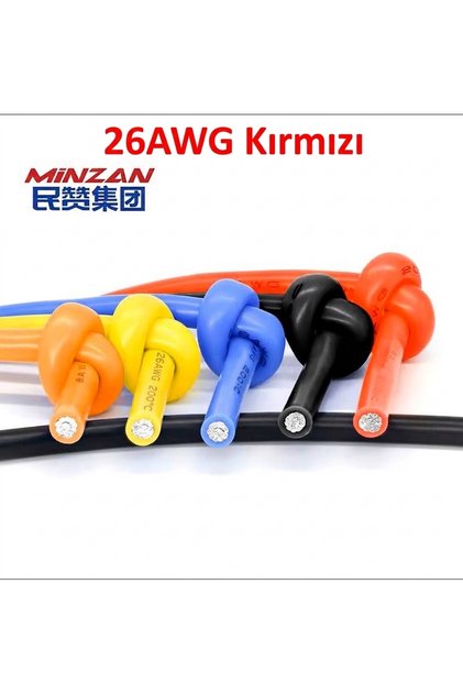 26AWG (0.16MM²) Silikon Kablo 10 metre