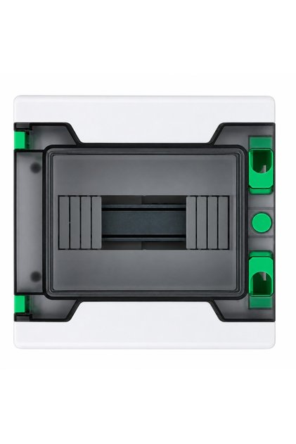 Tablou electric ABS, 8 module, IP65, usa transparenta, 21 x 21 x 12 cm -