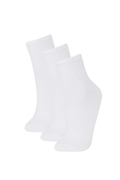 3-Pack Cotton Socks (Ns)