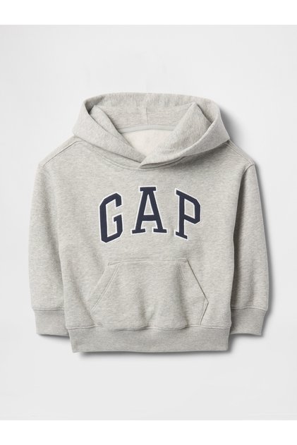 Erkek Bebek Açık Gri VintageSoft Logo Sweatshirt