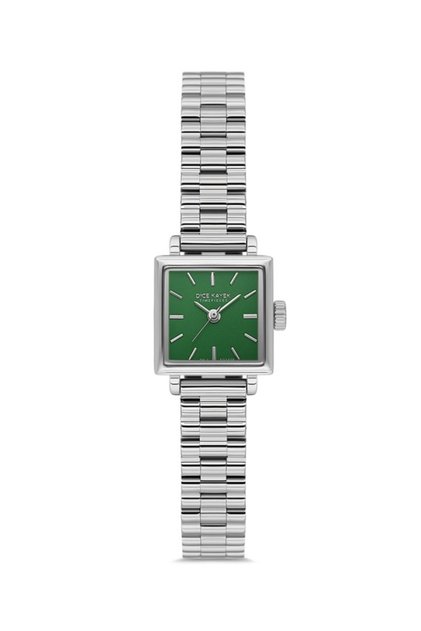 Dk.1.Ag1428.19 Minimal Square Dial 3 Atm Water Resistant Metallic Color Women's Wristwatch