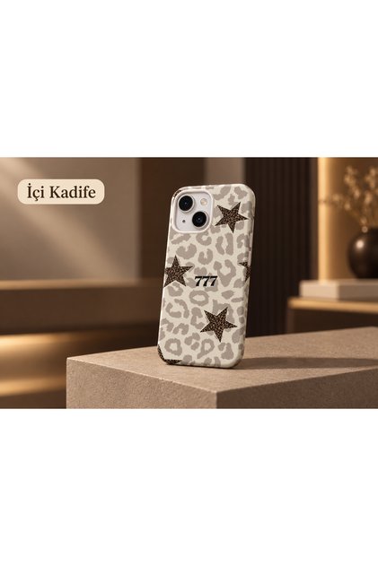 Velvet Inside Premium Launch Phone Case with Star Trend Design, Compatible with iPhone 13/14