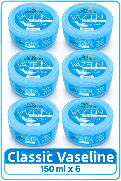 Vaseline Classic 150 ml 6 Pieces