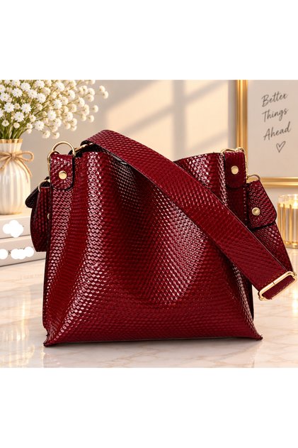 Women's Bordu 3 Compartment Shoulder Bag