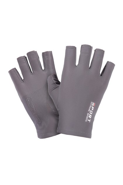 Half Gray 1 Pair Outdoor Sport Fishing Gloves Touch Screen Thin Anti Uv Protective Gear Motorcycle R
