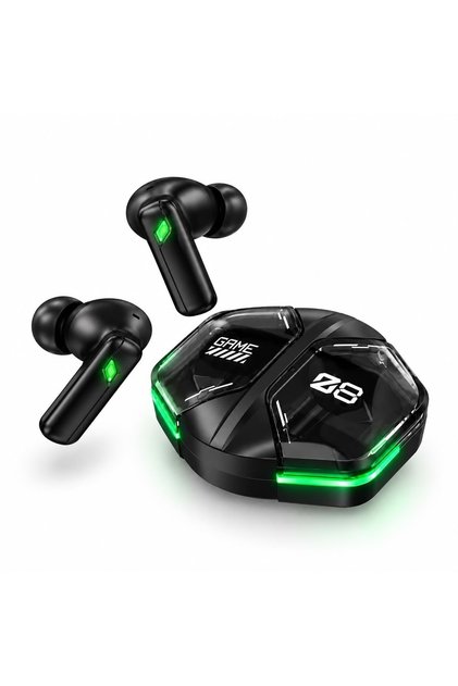 GM-11 Bluetooth 6.0 Dijital Ekranlı Pro Oyuncu TWS Kablosuz Kulaklık