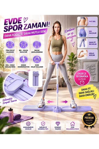 Kayak Katlanabilir Egzersiz Aleti Aç kapa Pilates Tahtası Spor Aleti Karın Direnç