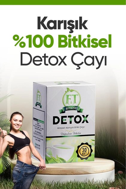 yardimcı Özel formül Bitkisel detox Kinoa— Çayı 30’ Lu