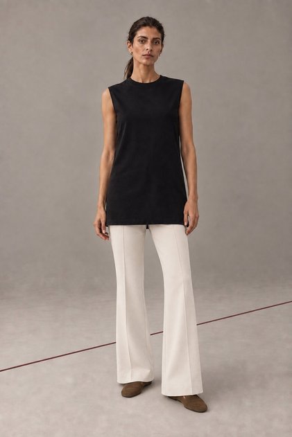 Sleeveless Maxi Boy Body