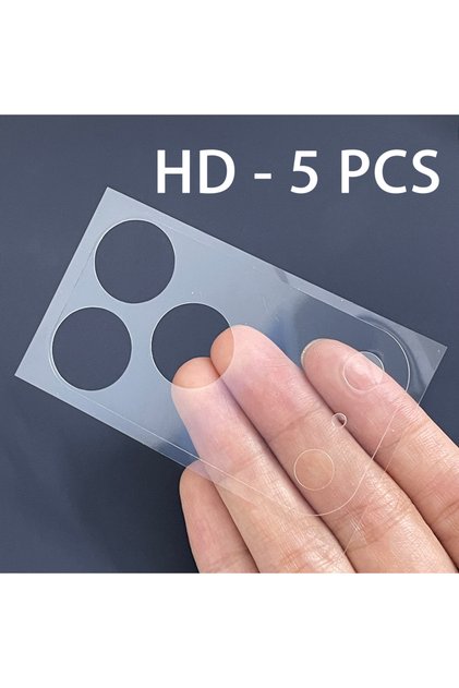 For iPhone 17 Pro HD 5 Pcs 5 Pcs HD / Matte Lens Fibre Base Protective Film For iPhone 17 Pro 17 Pro