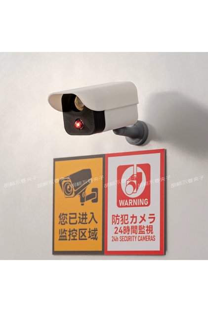 Monitoring camera Simulation Miniature Monitor Camera Fridge Magnet Magnetic Hole Board Personalized