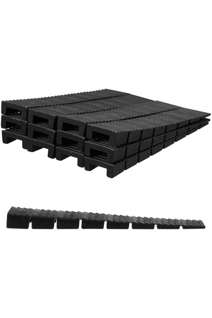 10 Pcs BLACK 2/5/10Pcs Furniture Shims Levelers Gasket for Table Chair Balance Adjustable Wedges for