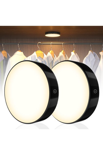 Warm Light 2 PCS WILLED Rechargeable Dimmable Touch Light Buit-in 1000mAh Batter Portable LED Night