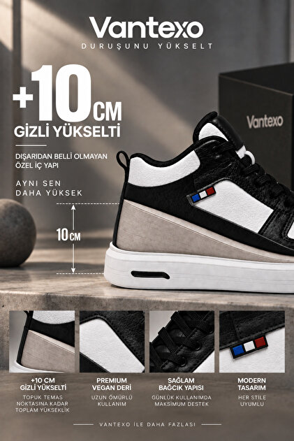 Prime Lift X10 – +10 CM Gizli Yükselti Premium Sneaker
