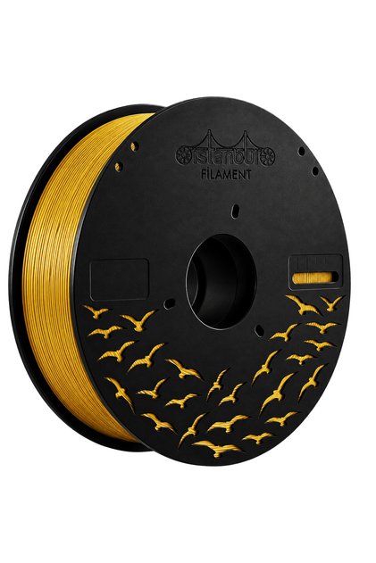 3D Baskı PLA Filament Gold - Altın 1 Kg Ø 1,75mm ± 0,05 Mm