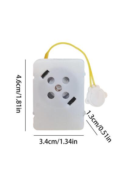 White Voice Box For Stuffed Animal Recordable Sound Module Plush Toy Voice Message Recorder Device R
