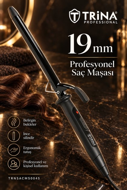 Hair Curling Iron 19 Mm - 45