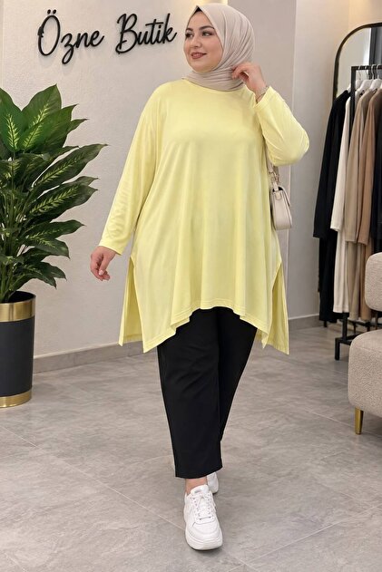Women's 100% Cotton Lycra Loose Cut Oversized Tunic