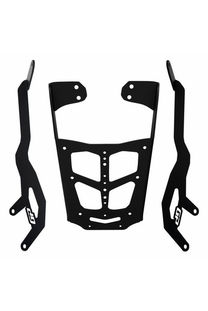 Bajaj Pulsar NS 200 2011-2025 Uyumlu Arka Çanta Demiri Siyah