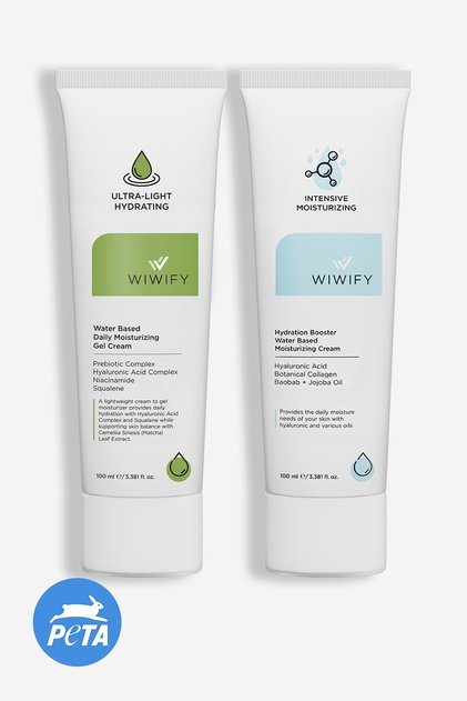 Double Effect Moisture Set, Gel Moisturizer + Intensive Moisturizer