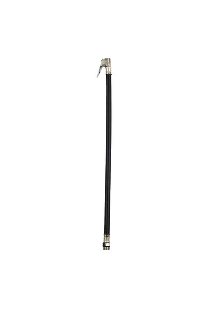 black 1PC Air Tyre Inflator Pressure Car Auto Tire Hose Pump Gauge Hose Connector Flexible For Autom