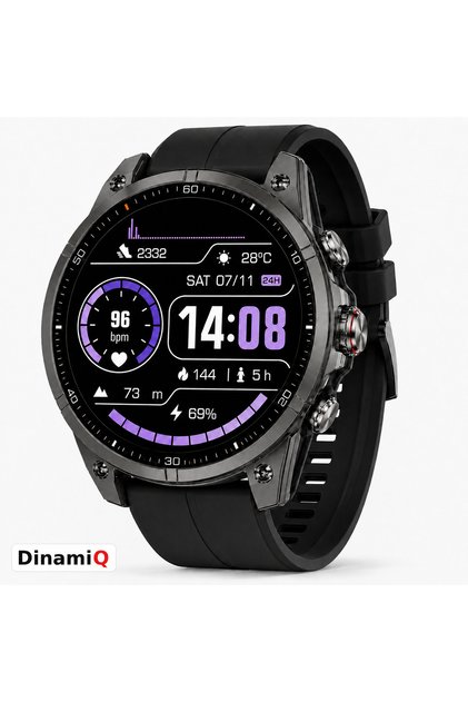 GPS смарт часовник, AMOLED 1.43” HD, водоустойчивост 5 ATM, 670 mAh, 100+ спортни режима