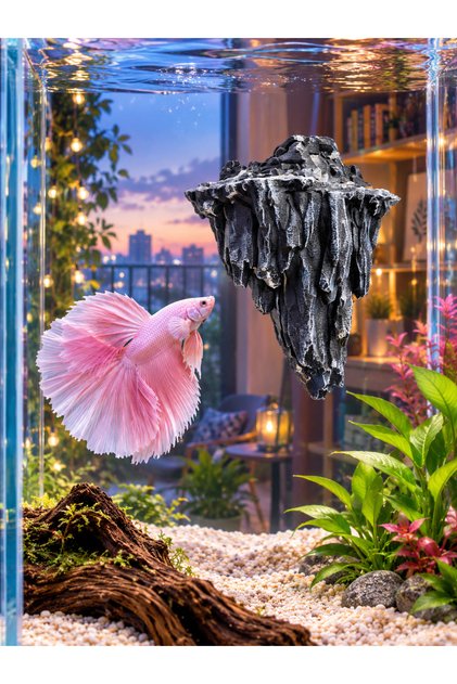 Aquarium Rock Floating Rock Aquariumdecor Nano Aquarium Small Aquarium Large Aquarium Suitable