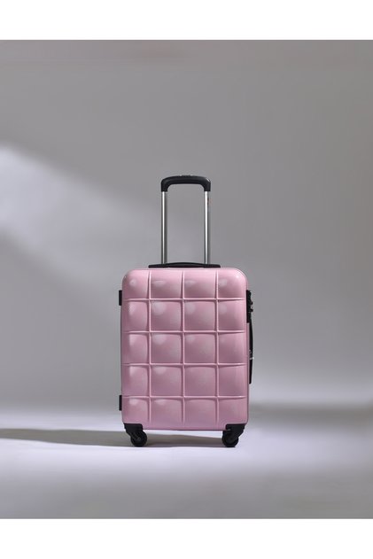حقيبة سفر مقاس 20 بوصة - هيكل صلب من البولي كربونات، 4 عجلات دوارة مزدوجة، قفل TSA وتصميم قابل للتوسيع