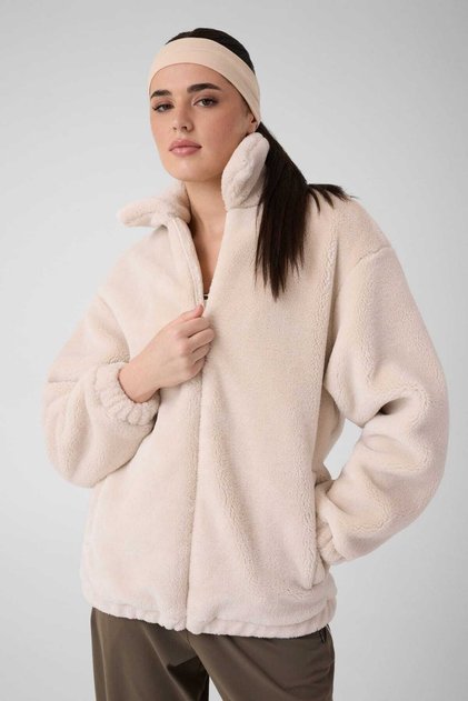 AMALIA SHERPA FULL ZIP SWEATSH