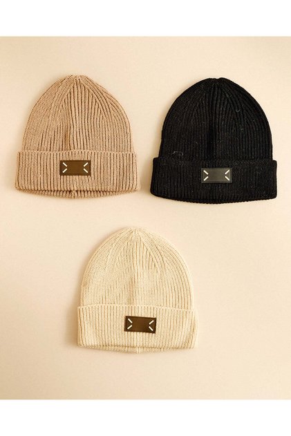 Men Assorted Knitted Caps (3 Piece)