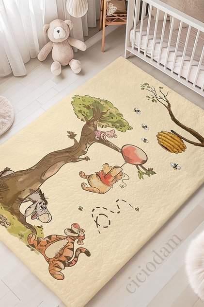 Winnie The Pooh Çocuk Halısı 4273