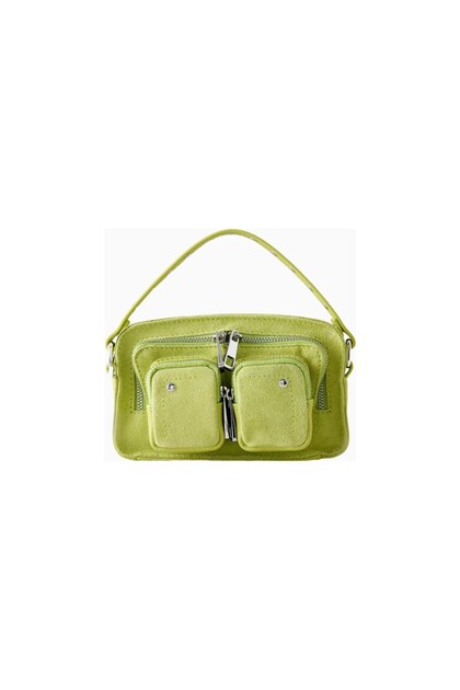 Helena Suede Leather Shoulder and Crossbody Bag