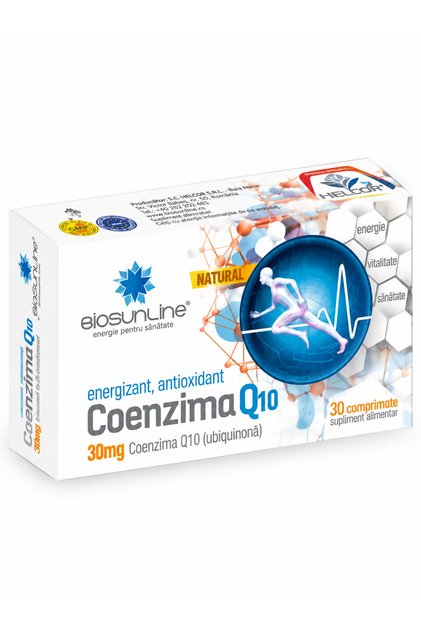 Coenzima Q10 – energizant si antioxidant