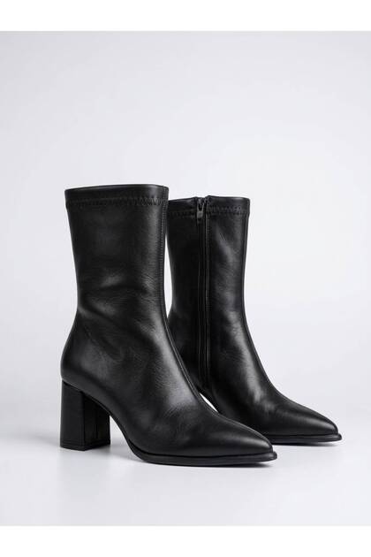 Women's Thick Heeled Boots