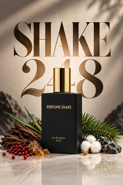 Shake 248 Eau de Parfum | Oud & Marine Fragrance with Amber, Fir Balsam & Pink Pepper