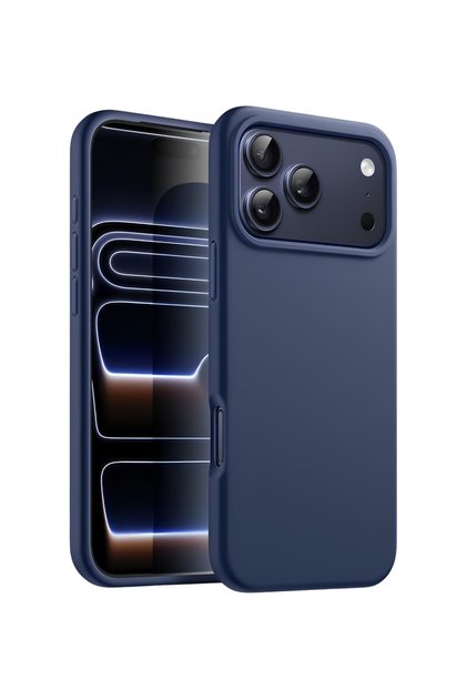 Premium Liquid Silicone Case for Apple iPhone 17 Pro Max – Slim Fit Shockproof Protective Cover with Soft Microfiber Lining & Precise Cutouts