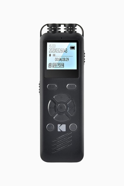 VRC250 Dijital Ses Kayıt Cihazı, 8 GB - siyah
