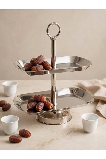 صحن مكسرات دورين استيل