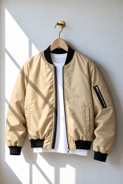 Unisex Oversize Bomber Ceket